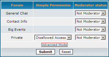 Simple Permissions